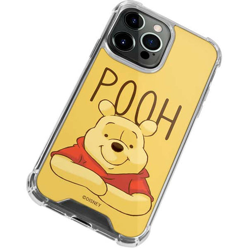 Disney Winnie the Pooh Portrait iPhone 13 Pro Max Clear Case